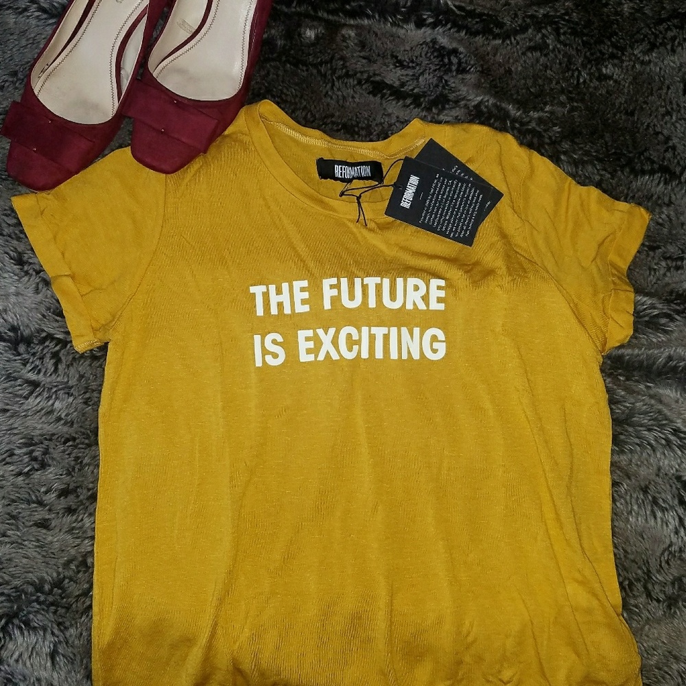 Reformation - Relaxed Graphic T-Shirt